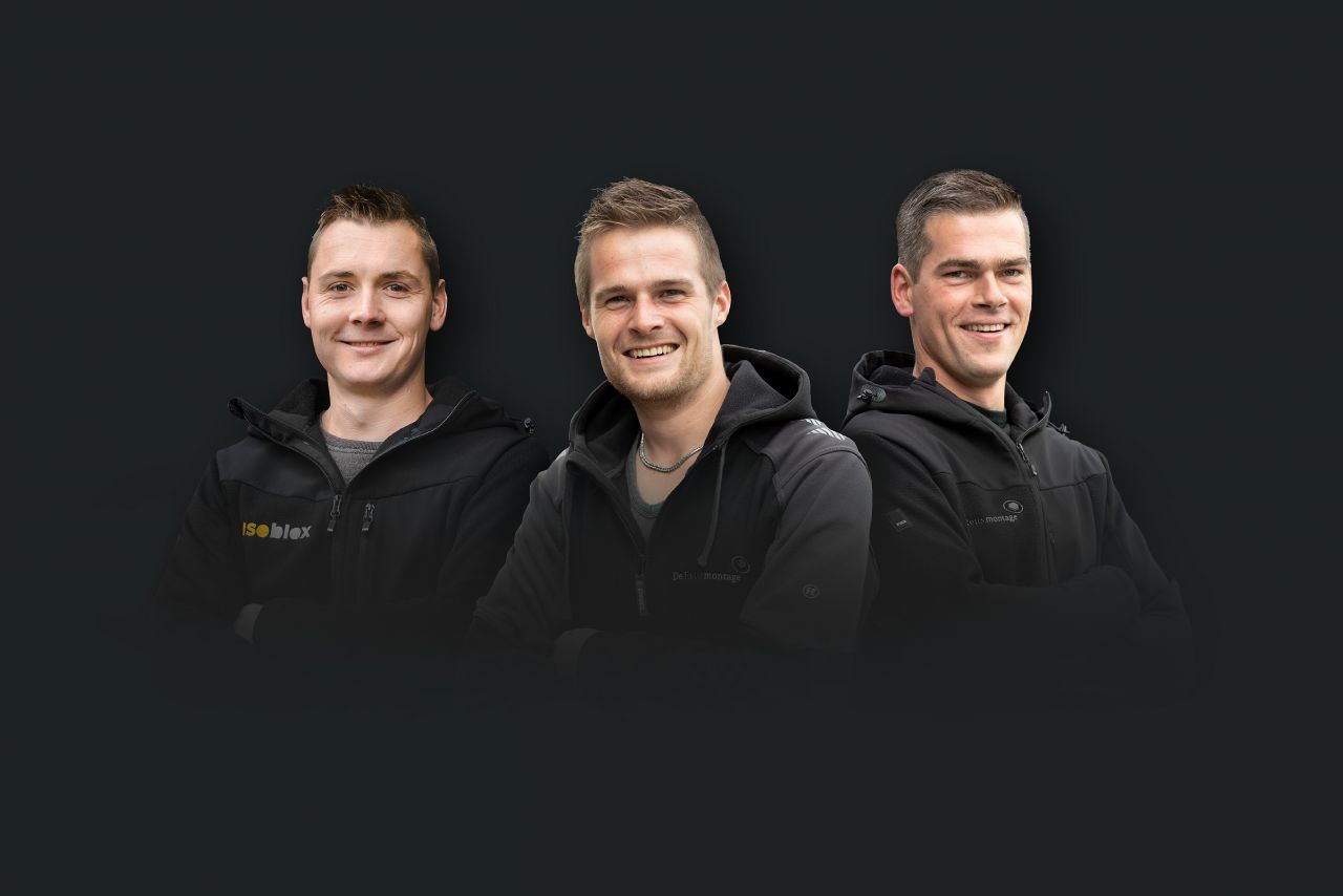 Vakmensen van Isoblox plaatsen uw berging of veranda vakkundig en op maat.
